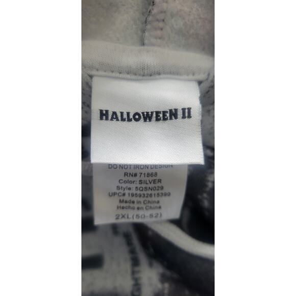 Universal Studios Michael Myers Halloween 2 Hoodie Size 2X Pockets In Front - Picture 5 of 6